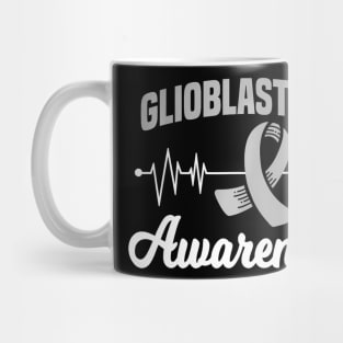 Glioblastoma Awareness GBM Survivor Astrocytoma Brain Tumor Mug